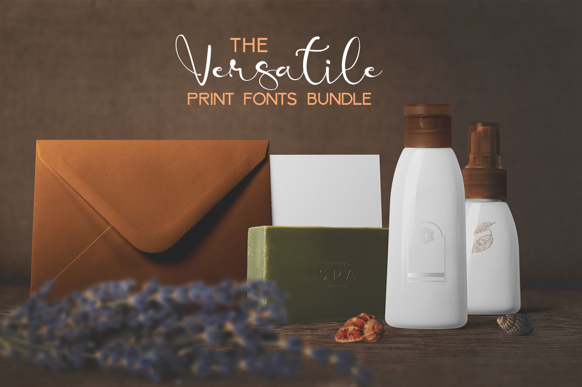 he Versatile Print Media Fonts Bundle Discount Coupon