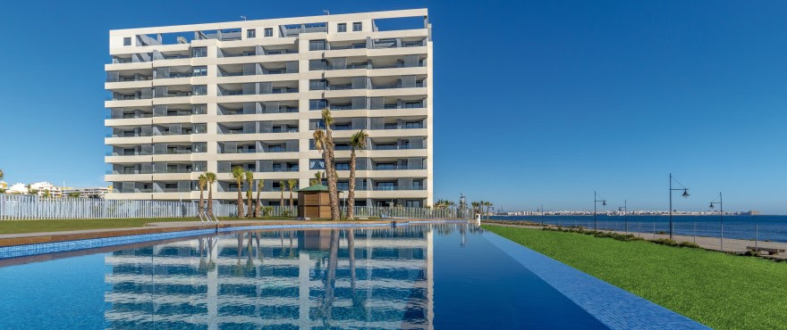 New beach apartments for sale, Punta Prima, Torrevieja, Alicante