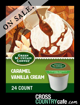 Green Mountain Caramel Vanilla Cream Keurig K-cup coffee