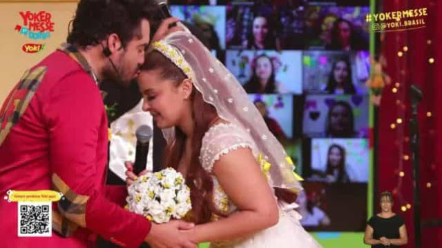 'Casamento' de Maiara e Fernando em festa junina faz alegria dos fãs