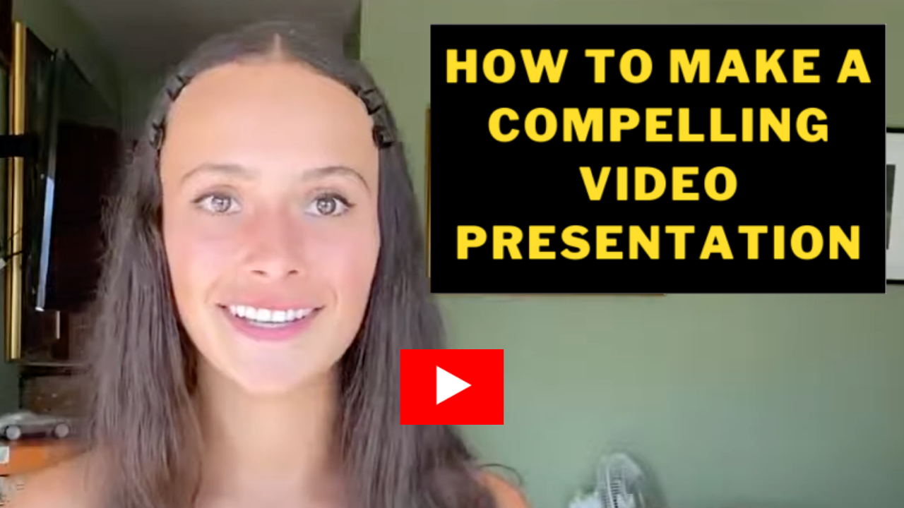 How to make a compelling ZOOM presentation.