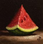 Little watermelon wedge - Posted on Friday, February 27, 2015 by Jane Palmer