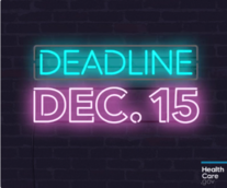 The deadline is December 15!