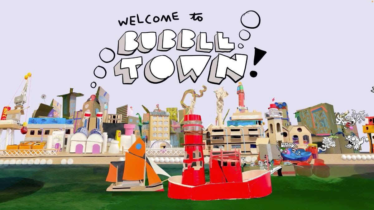 Still from the Bubbletown animated video