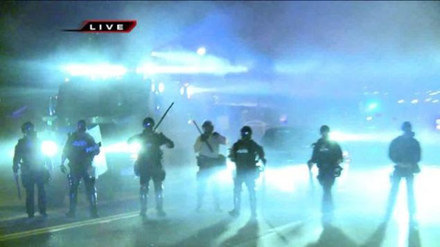 Cops Practice Martial Law As Missouri Burns