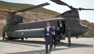 Turkish fighter jets repeatedly harass helicopter carrying Greek Prime Minister and Armed Forces Chief
