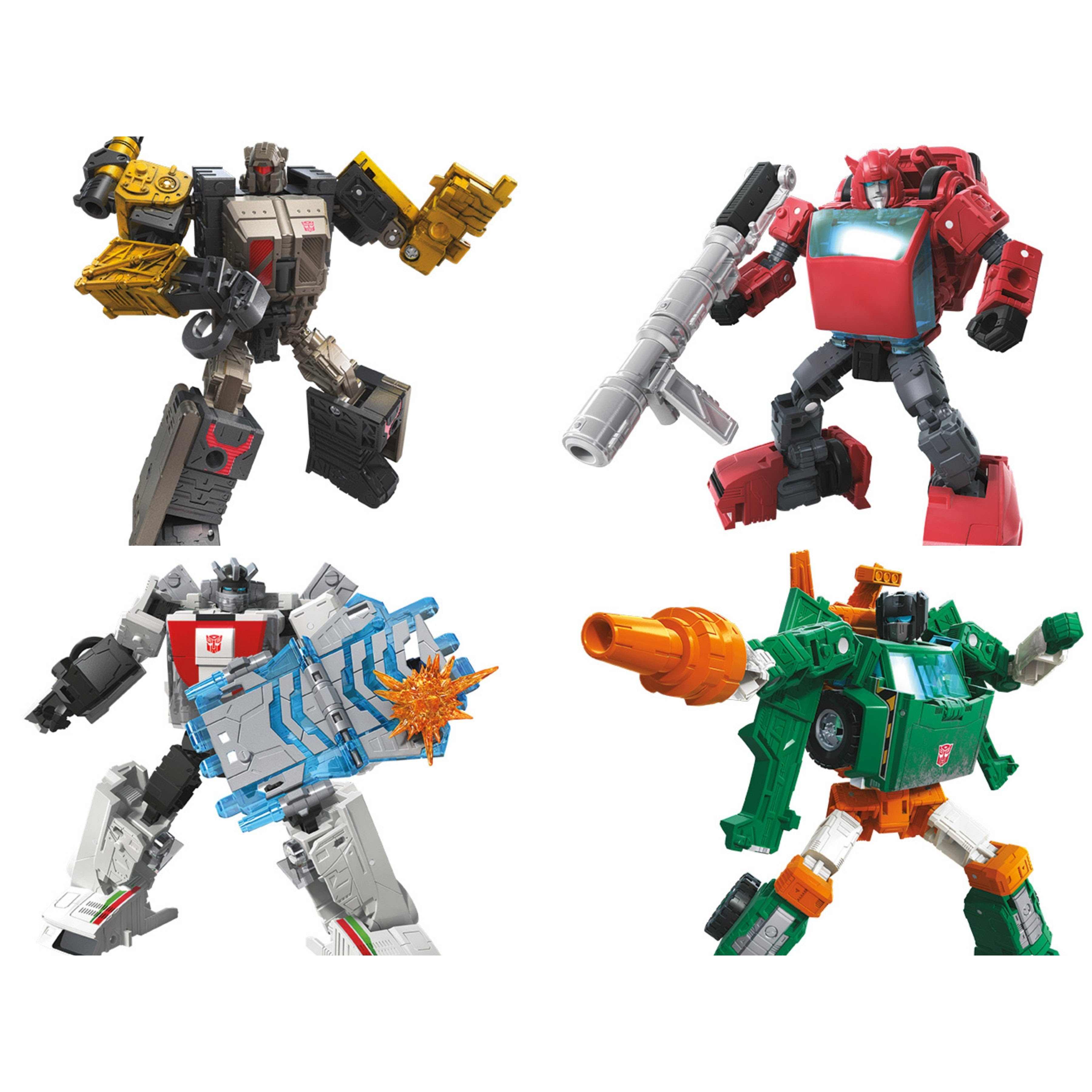 Image of Transformers Generations War For Cybertron Earthrise Deluxe Wave 1 - Set of 4
