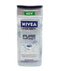Nivea Pure Impact Shower Gel for Men, 250ml
