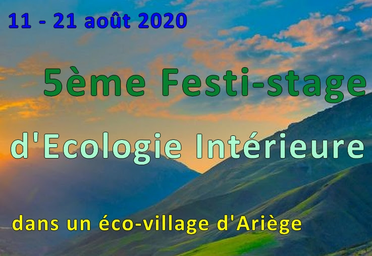 5ème Festi-stage d'écologie intérieure