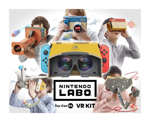Experience a new dimension of Nintendo Labo with the launch of the Nintendo Labo: VR Kit on April 12 ... class=