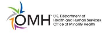 Office of Minority Health (OMH) Logo