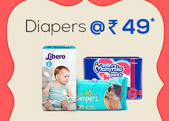 Diapers @ Rs. 49*
