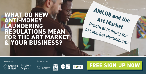 Are you AMLD5 Ready? Creative United’s new, free training programme for Art Market Participants