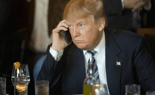 Trump: NYT Report on My Cell Phone Use ‘Soooo
Wrong!’