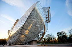 LVMH Foundation crystal sailing ship