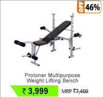 Protoner Multipurpose Weight Lifting Bench For Home Gym