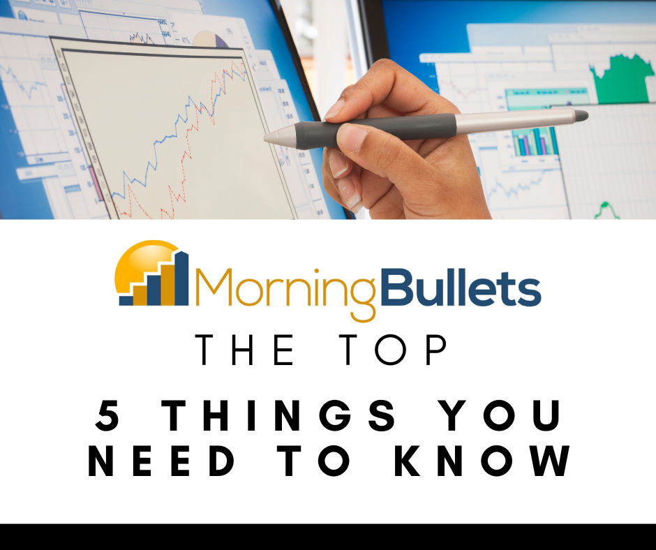 Morning Bullets - 5 Things You Need to Know