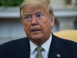 President Donald Trump speaks during a meeting with Irish Prime Minister Leo Varadkar in the Oval Office of the White House, Thursday, March 12, 2020, in Washington. (AP Photo/Evan Vucci)