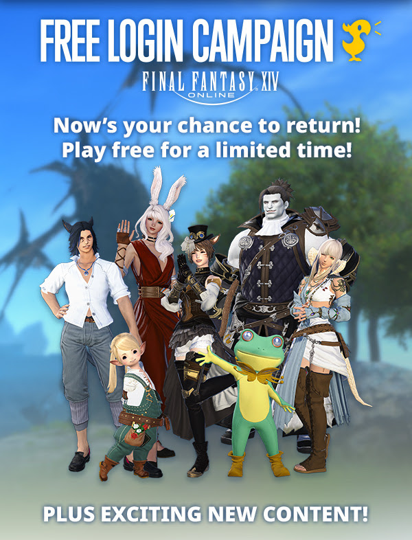Now’s your chance to return! Play free for a limited time!