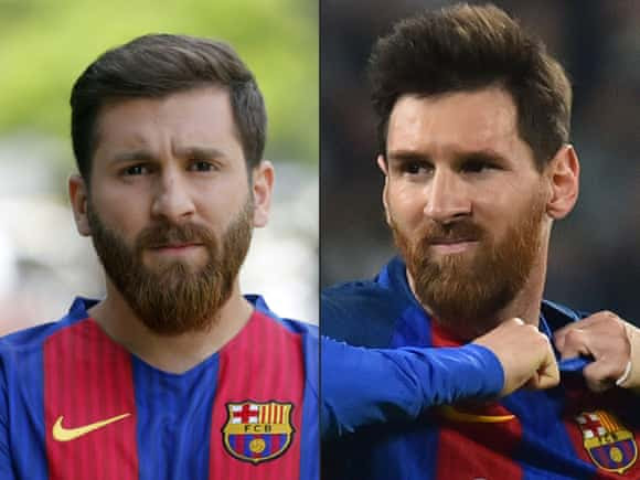 Lionel Messi lookalike