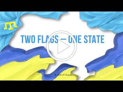 June 26 is the Day of the Flag of the Crimean Tatar People. To view video from Ukraine's Ministry of Information Policy, please click on image above