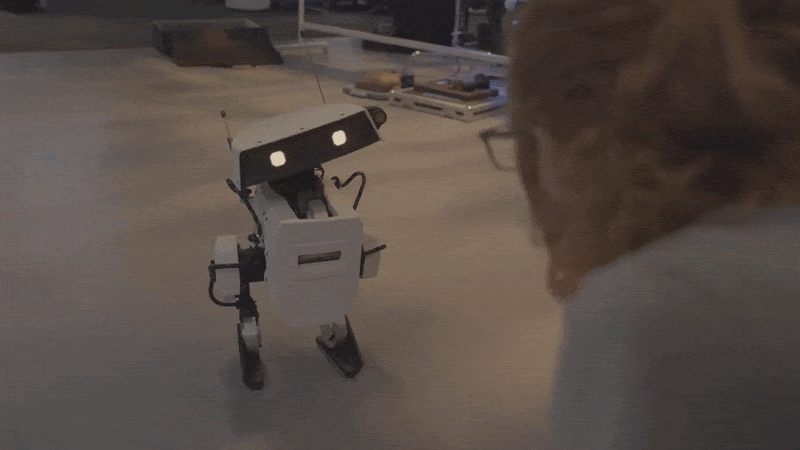 James Bruton builds a walking AT-AT robot