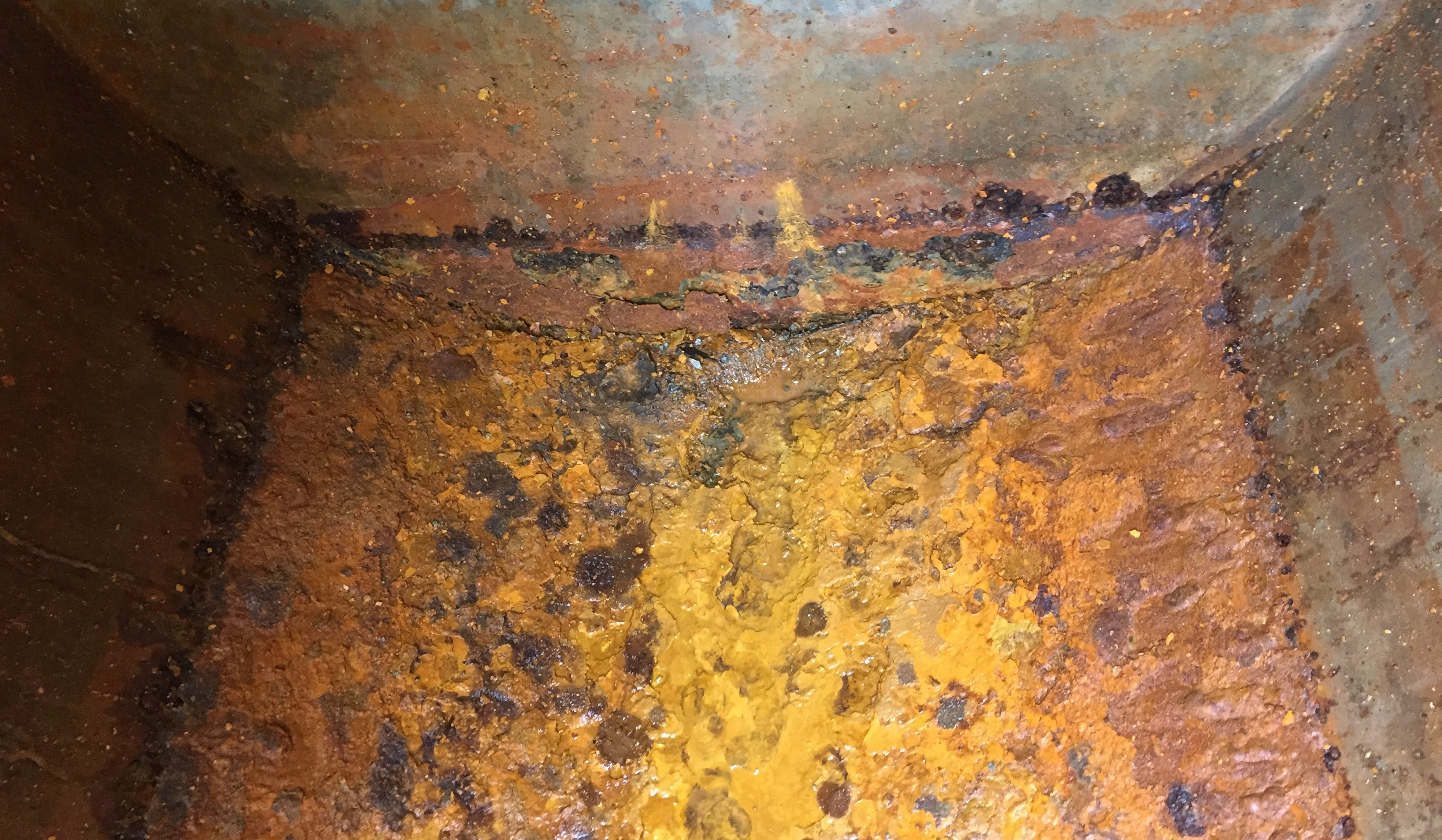 Sediment Buildup