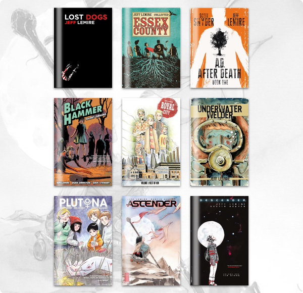Humble Comics Bundle: Creator Spotlight Jeff Lemire