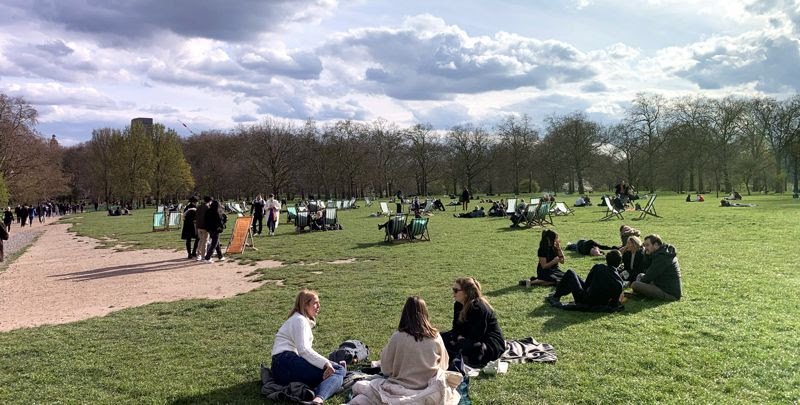 La juventud apuesta por
más espacios verdes,
bicicletas y transporte
público para luchar contra el
cambio climático