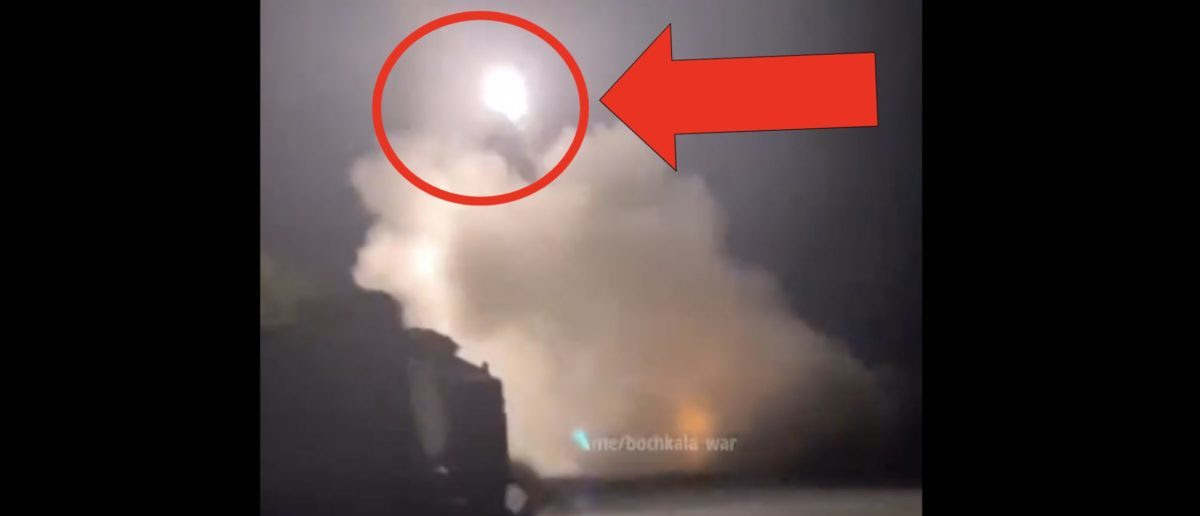 Incredible Viral Video Shows Ukrainians Firing Rockets At Russian Targets