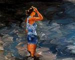 A lady in the lake,A7 - Posted on Tuesday, April 7, 2015 by Run-      Zhang Zane