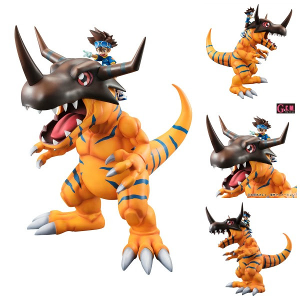 GREYMON & YAGAMI TAICHI FIGURA DIGIMON ADVENTURE G.E.M. SERIES GREYMON & YAGAMI TAICHI FIGURA DIGIMON ADVENTURE G.E.M. SERIES