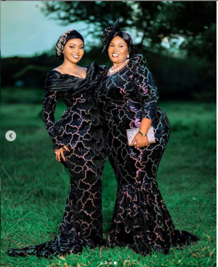 Curvy Tanzanian Model, Sanchi and her endowed mom command attention on Instagram with their massive backsides (Photos/Video)