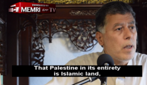 Florida: Imam says “Palestine in its entirety is Islamic land”