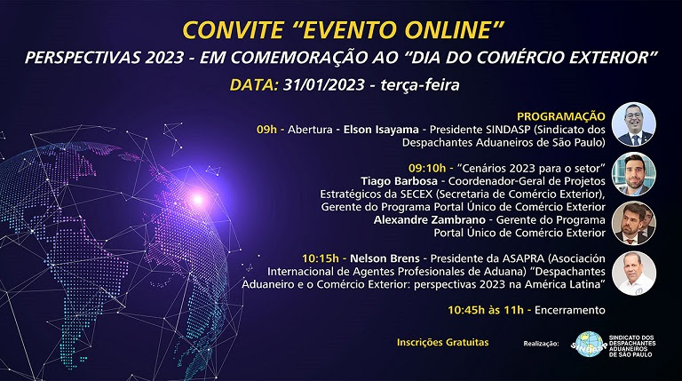 Convite EVENTO ONLINE