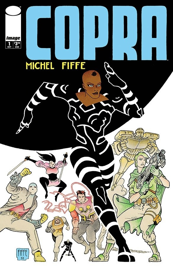 Michel Fiffe's superhero revenge series 'Copra,' launching October 2019