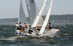 J/22s sailing J/Fest New England