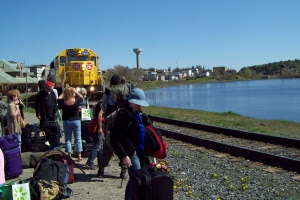 The original PoeTrain Express left Cobalt on May 13, 2012