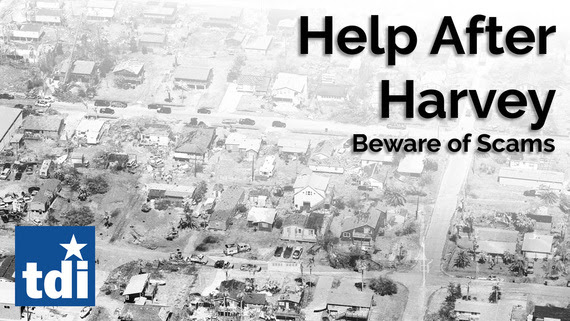 Help after Harvey: Beware of Scams