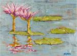 water lilies - Posted on Sunday, December 28, 2014 by Shelley Garries