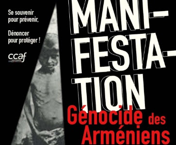 Commémoration du génocide des Arméniens - Marseille