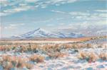 C1581 "High Desert in Winter" (Beattys Butte, Oregon High Desert) - Posted on Thursday, March 26, 2015 by Steven Thor Johanneson