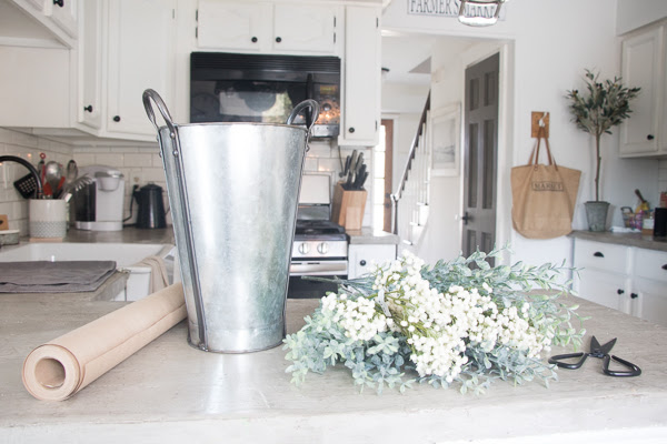 how to create a faux floral arrangment