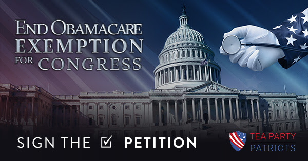 End ObamaCare Exemption for Congress