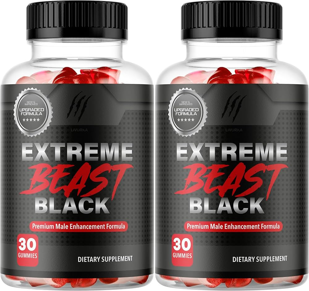 2 Pack - Extreme Beast Black Gummies - Extreme Beast 60 Gummies for 2  Months, Extreme Beast Black Gummies Mens, Extreme Beast Black Gummy s. :  Amazon.ca: Health & Personal Care