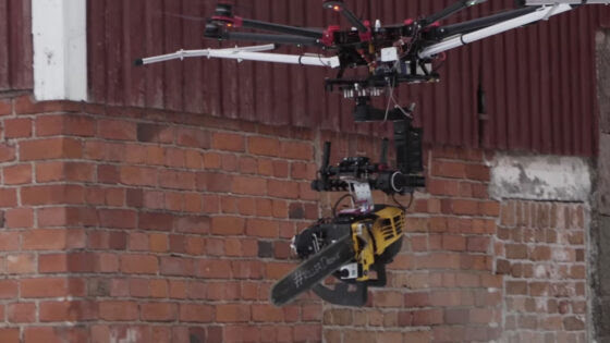The ‘KillerDrone’ is Real and Features a Heavily Modified Chainsaw [Nightmares]