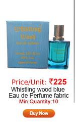 Whistling wood blue Eau de Perfume fabric 50ml.