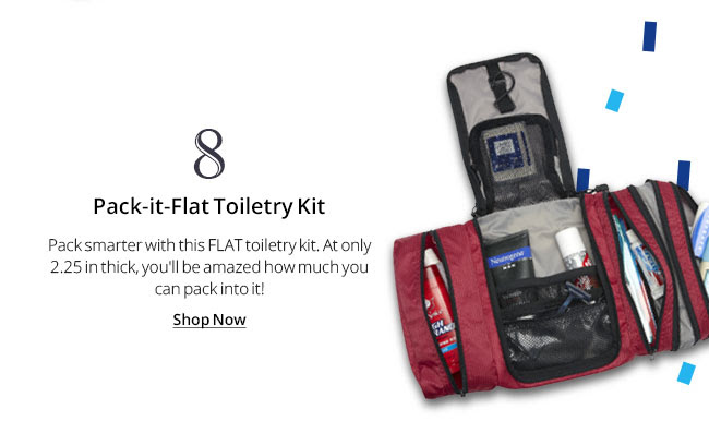 Pack-it-Flat Toiletry Kit
