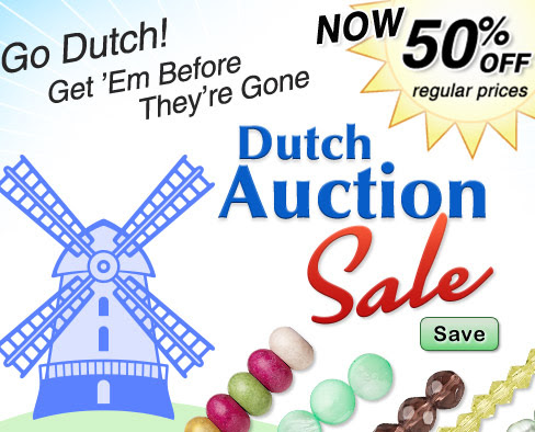 50% OFF in the Dutch Auction S...