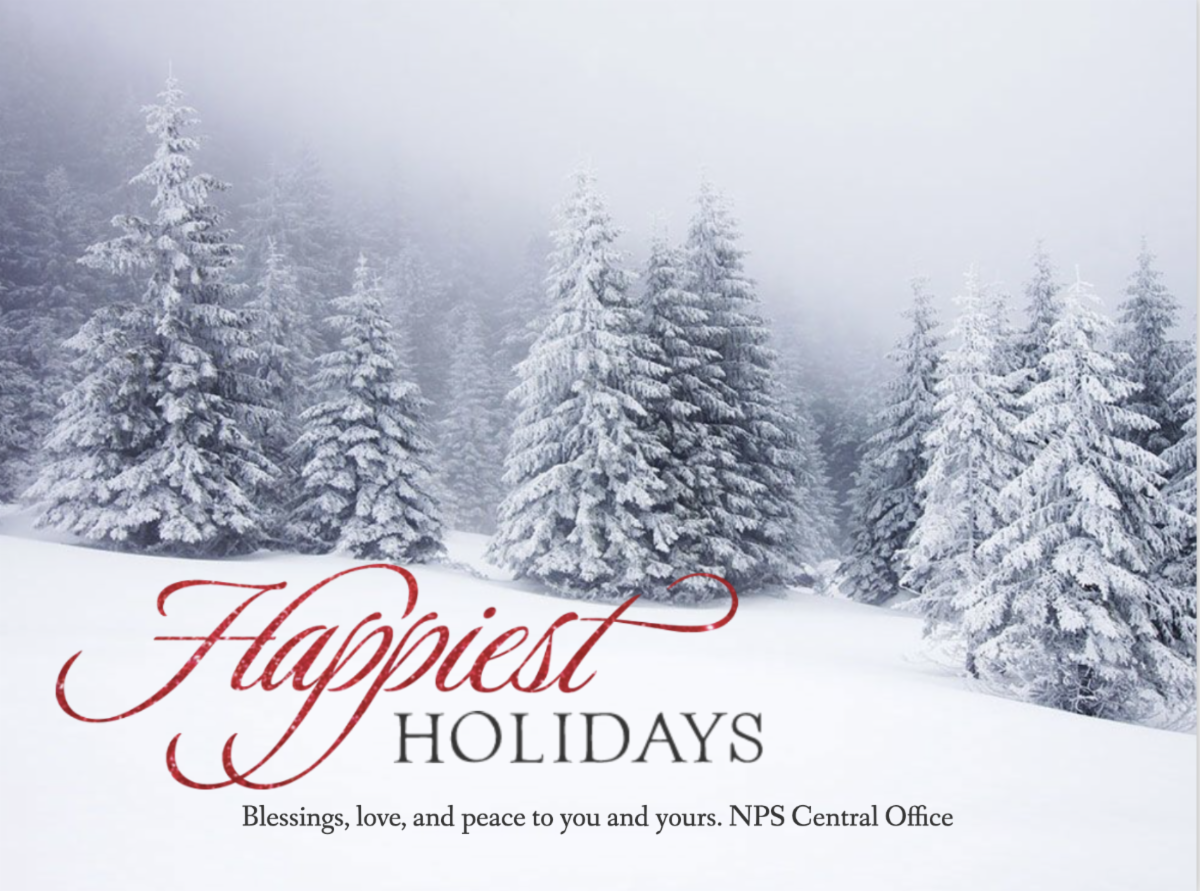Happy Holidays - Blessings, love, and peace to you and yours. NPS Central Office